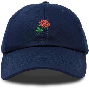 imageDalix Rose Hat KhakiNavy Blue