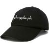imageDALIX Alpha Epsilon Phi Sorority Hat Womens Cursive Baseball CapBlack