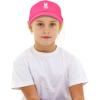 imageDALIX Cute Easter Bunny Kids Hat Embroidered Girls Baseball CapHot Pink