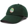 imageDALIX Elegant Colorful Egg Easter Hat Womens Embroidered Baseball CapDark Green