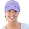 imageDALIX Elegant Colorful Egg Easter Hat Womens Embroidered Baseball CapLavender