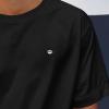 imageDALIX Lil Matcha Relaxed Heavy Cotton Short Sleeve Summer Tee MensBlack