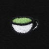 imageDALIX Lil Matcha Relaxed Heavy Cotton Short Sleeve Summer Tee MensBlack
