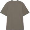 imageDALIX Lil Matcha Relaxed Heavy Cotton Short Sleeve Summer Tee MensLatte