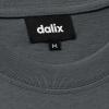 imageDALIX Lil Matcha Relaxed Heavy Cotton Short Sleeve Summer Tee MensSpace Gray