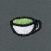 imageDALIX Lil Matcha Relaxed Heavy Cotton Short Sleeve Summer Tee MensSpace Gray