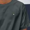 imageDALIX Lil Matcha Relaxed Heavy Cotton Short Sleeve Summer Tee MensSpace Gray