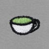 imageDALIX Lil Matcha Relaxed Heavy Cotton Short Sleeve Summer Tee MensStone