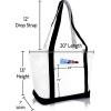 imageHappy Easter Womens Classic Premium Embroidered Tote BagBlack