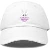imageDALIX Cute Easter Bunny Kids Hat Embroidered Girls Baseball CapWhite