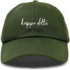 imageDALIX Kappa Delta Cursive Sorority Hat Womens Embroidered CapOlive