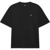 imageDALIX Lil Matcha Relaxed Heavy Cotton Short Sleeve Summer Tee MensBlack