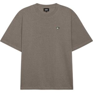 imageDALIX Lil Matcha Relaxed Heavy Cotton Short Sleeve Summer Tee MensLatte