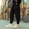 imageDALIX Alien Embroidery Relaxed Sweatsuit Set Hoodie Jogger Soft Fleece Relaxed Fit Lounge MensBlack