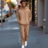 imageDALIX Alien Embroidery Relaxed Sweatsuit Set Hoodie Jogger Soft Fleece Relaxed Fit Lounge MensCamel