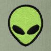 imageDALIX Alien Embroidery Relaxed Sweatsuit Set Hoodie Jogger Soft Fleece Relaxed Fit Lounge MensOil Green