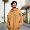 imageDALIX Alien Embroidery Relaxed Sweatsuit Set Hoodie Jogger Soft Fleece Relaxed Fit Lounge MensPeanut