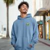 imageDALIX Alien Embroidery Relaxed Sweatsuit Set Hoodie Jogger Soft Fleece Relaxed Fit Lounge MensPebble Blue