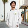 imageDALIX Alien Embroidery Relaxed Sweatsuit Set Hoodie Jogger Soft Fleece Relaxed Fit Lounge MensWhite