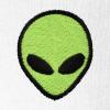 imageDALIX Alien Embroidery Relaxed Sweatsuit Set Hoodie Jogger Soft Fleece Relaxed Fit Lounge MensWhite