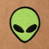 imageDALIX Alien Embroidery Washed Sweatsuit Set Hoodie Jogger Soft Fleece Relaxed Fit Lounge MensCamel