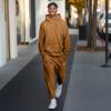 imageDALIX Alien Embroidery Washed Sweatsuit Set Hoodie Jogger Soft Fleece Relaxed Fit Lounge MensCamel