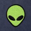 imageDALIX Alien Embroidery Washed Sweatsuit Set Hoodie Jogger Soft Fleece Relaxed Fit Lounge MensDenimblue