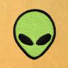 imageDALIX Alien Embroidery Washed Sweatsuit Set Hoodie Jogger Soft Fleece Relaxed Fit Lounge MensMustard