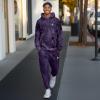 imageDALIX Alien Embroidery Washed Sweatsuit Set Hoodie Jogger Soft Fleece Relaxed Fit Lounge MensPurple
