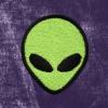 imageDALIX Alien Embroidery Washed Sweatsuit Set Hoodie Jogger Soft Fleece Relaxed Fit Lounge MensPurple