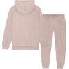 imageDALIX Alien Embroidery Washed Sweatsuit Set Hoodie Jogger Soft Fleece Relaxed Fit Lounge MensZinc