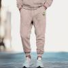 imageDALIX Alien Embroidery Washed Sweatsuit Set Hoodie Jogger Soft Fleece Relaxed Fit Lounge MensZinc