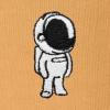 imageDALIX Astronaut Embroidery Relaxed Crewneck Sweatshirt Soft Fleece Fit Lounge MensPeanut