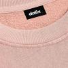 imageDALIX Ghost Embroidery Relaxed Crewneck Sweatshirt Soft Fleece Fit Lounge MensPink
