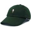 imageDALIX Double Scoop Embroidered Ice Cream Dad Hat Embroidered Cap WomenDark Green