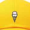 imageDALIX Double Scoop Embroidered Ice Cream Dad Hat Embroidered Cap WomenGold