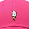 imageDALIX Double Scoop Embroidered Ice Cream Dad Hat Embroidered Cap WomenHot Pink