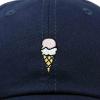 imageDALIX Double Scoop Embroidered Ice Cream Dad Hat Embroidered Cap WomenNavy Blue