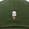 imageDALIX Double Scoop Embroidered Ice Cream Dad Hat Embroidered Cap WomenOlive