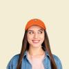 imageDALIX Double Scoop Embroidered Ice Cream Dad Hat Embroidered Cap WomenOrange
