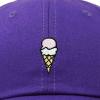 imageDALIX Double Scoop Embroidered Ice Cream Dad Hat Embroidered Cap WomenPurple