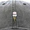 imageDALIX Double Scoop Embroidered Ice Cream Dad Hat Embroidered Cap WomenWashed Black