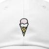 imageDALIX Double Scoop Embroidered Ice Cream Dad Hat Embroidered Cap WomenWhite