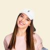 imageDALIX Double Scoop Embroidered Ice Cream Dad Hat Embroidered Cap WomenWhite