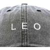 imageDALIX Leo Dad Hat Embroidered Zodiac Astrology Cotton Baseball CapBlack
