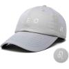 imageDALIX Leo Dad Hat Embroidered Zodiac Astrology Cotton Baseball CapGray