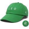 imageDALIX Leo Dad Hat Embroidered Zodiac Astrology Cotton Baseball CapKelly Green