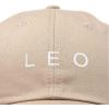 imageDALIX Leo Dad Hat Embroidered Zodiac Astrology Cotton Baseball CapKhaki