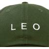 imageDALIX Leo Dad Hat Embroidered Zodiac Astrology Cotton Baseball CapOlive