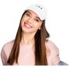 imageDALIX Leo Dad Hat Embroidered Zodiac Astrology Cotton Baseball CapWhite